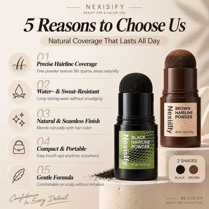 Nexisify Waterproof Hairline Powder