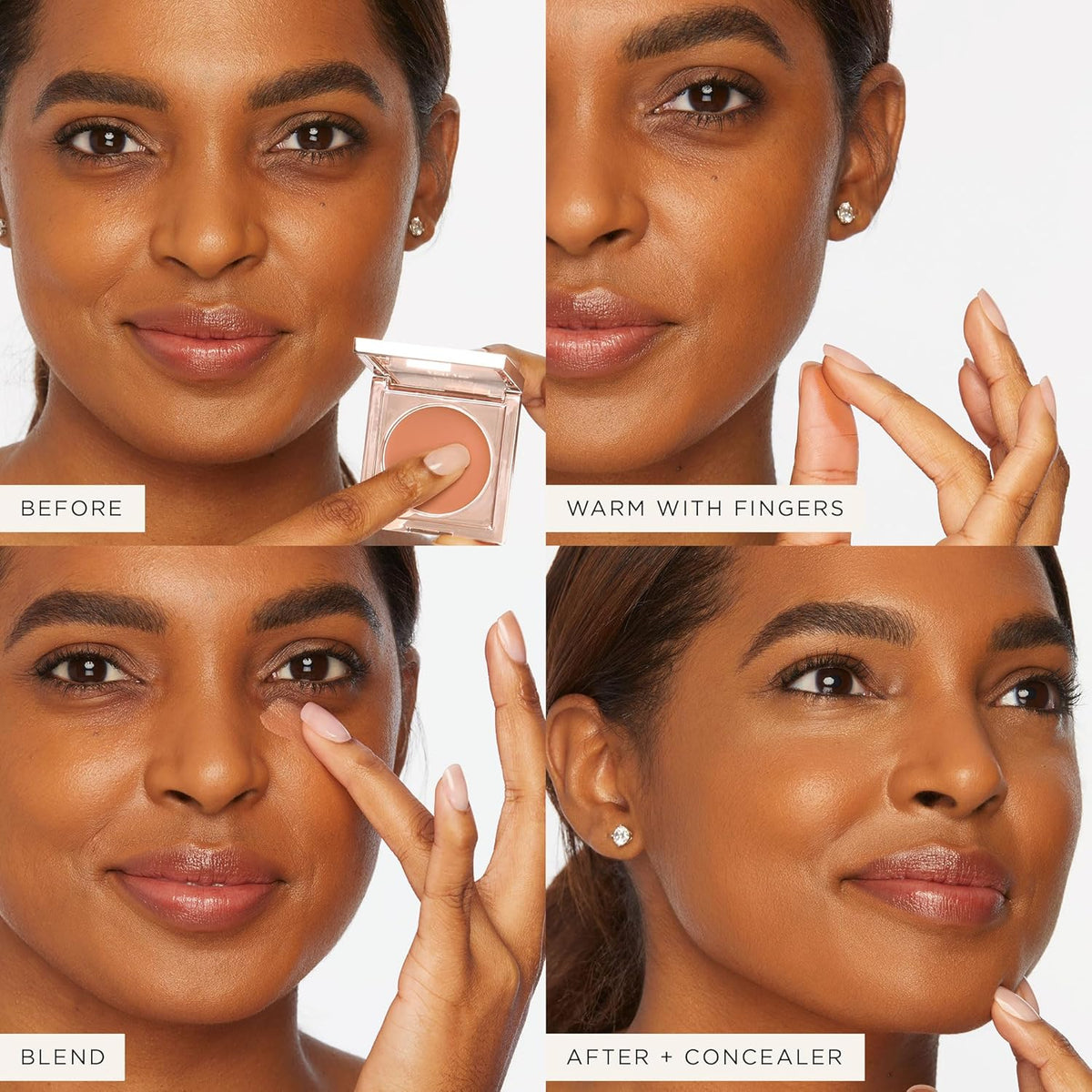 Colored Clay Undereye Corrector with Brush FREE !