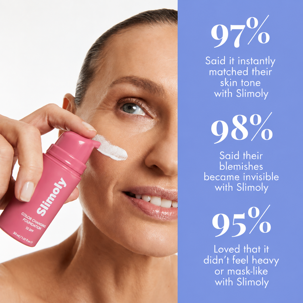 Flawless Coverage That Adapts to Your Skin — Not Your Age-Reverse-aging Adaptive Foundation